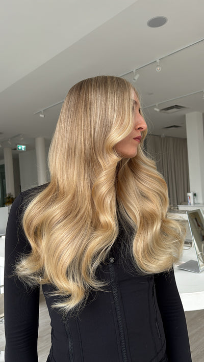 Cliente aux longs cheveux